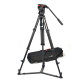 Sachtler Kit Trépied Tête Fluide FSB4 + Trépied Alu 75/2