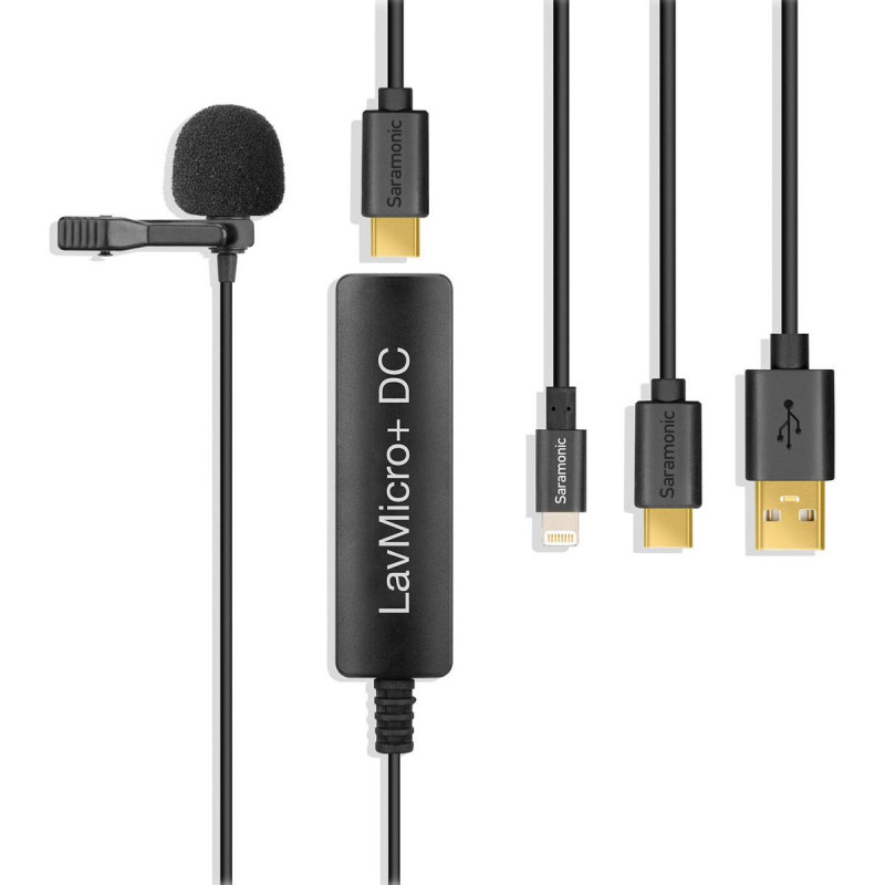 Saramonic Micro-cravate LavMicro+DC