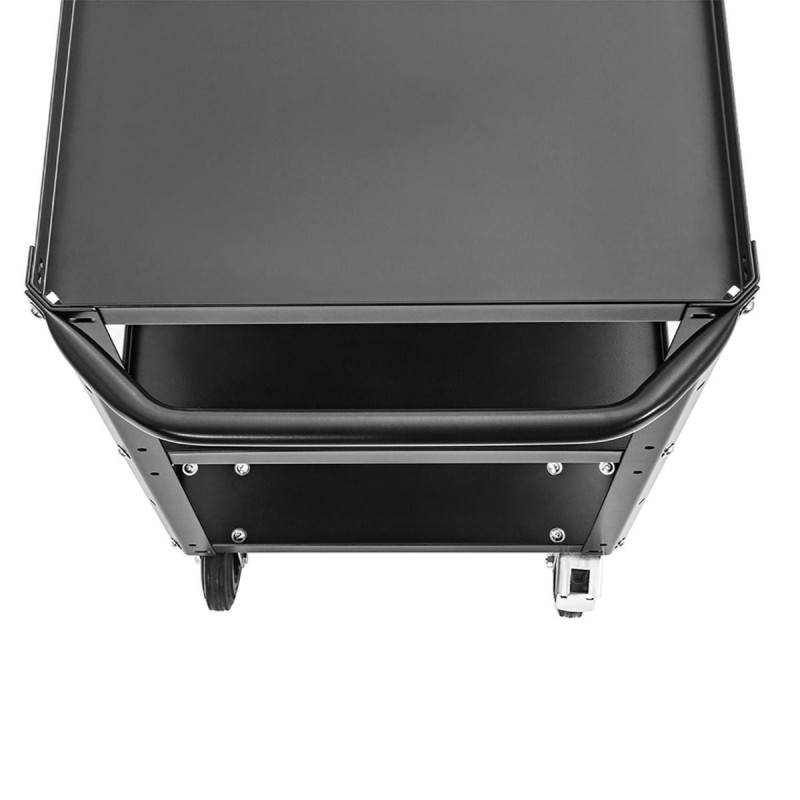 Conecarts Chariot Small 3 Plateaux avec moquette noire