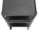 Conecarts Chariot Large 3 Plateaux avec moquette noire