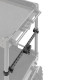 Conecarts Kit Barre Transversale avec 2 Clamps pour Roulante Rocket