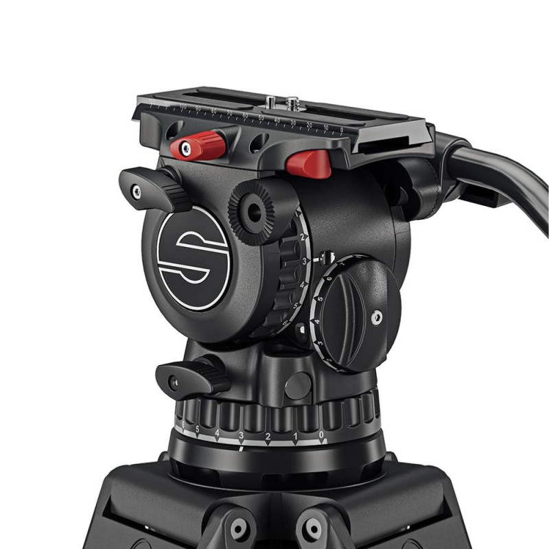Sachtler Kit FSB 10 Mk II et Trépied Carbone ENG 2 CF GS