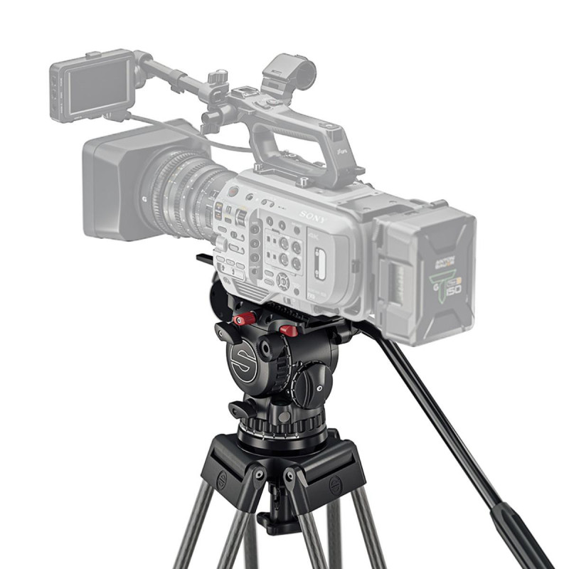 Sachtler Kit FSB 10 Mk II et Trépied Carbone ENG 2 CF MS