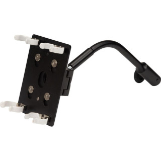 Nanlite Support Double T12 avec Tube Col de Cygne pour 2 Pavotubes