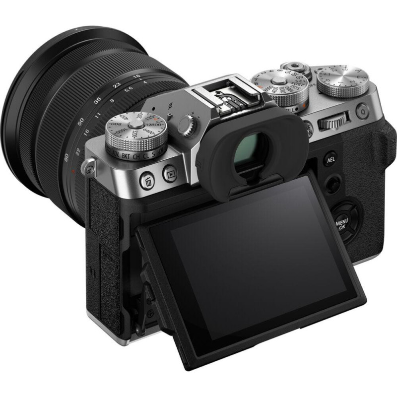 Fujifilm Kit X-T5 Silver avec Objectif XF 16-80 mm f/4 R OIS WR