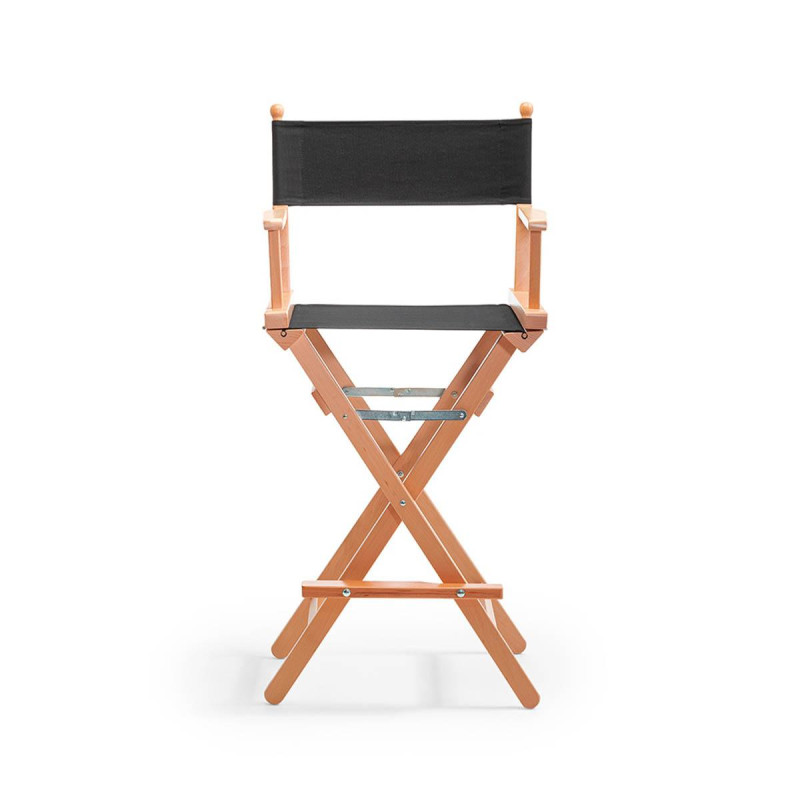 Conecarts Chaise Directeur Haute en hêtre - Naturel