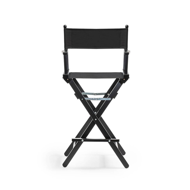 ConeCarts Chaise Réalisateur Haute en hêtre - Noir