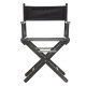 ConeCarts Chaise Réalisateur Basse en hêtre - Noir