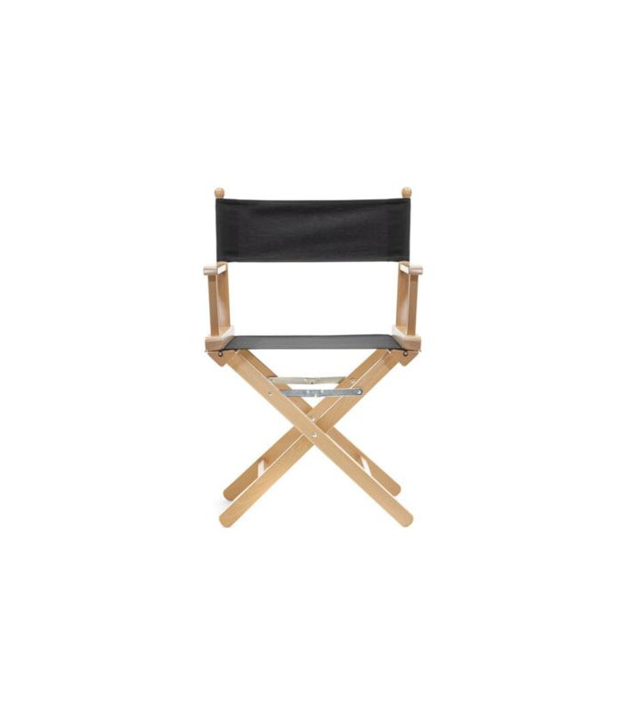 Conecarts Chaise Réalisateur Basse en hêtre - Naturel