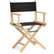 Conecarts Chaise Réalisateur Basse en hêtre - Naturel