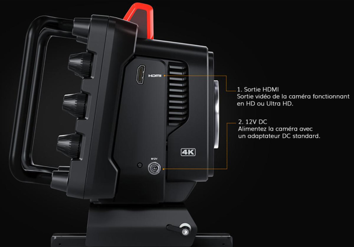 Blackmagic Studio Camera 4K Plus