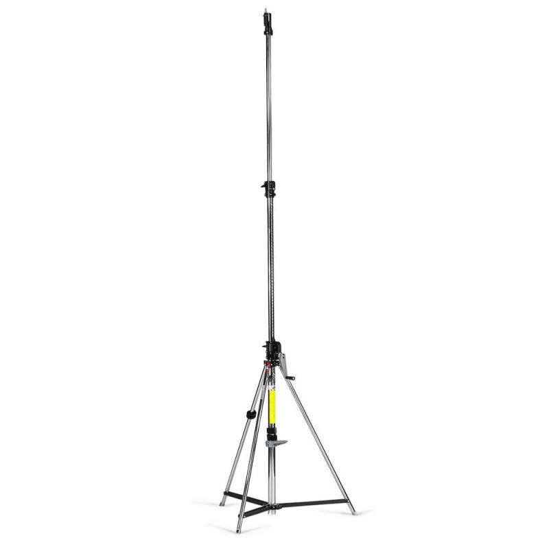 Manfrotto Pied Wind-Up 3 Sections Acier Chromé 087NW