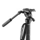 Manfrotto Monopode Vidéo Element MII en aluminium avec Rotule Fluide