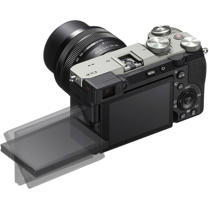 Sony Kit Alpha 7C II Silver avec Objectif FE 28-60mm f/4-5.6