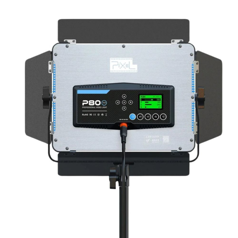 Kit Panneau Led P80x2 by Prophot avec Pieds, Fond COL065 et Support - Pixel - Prophot