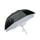 Visico Parapluie 2 en 1 Noir / Argent et Translucide 100 cm - Visico - Prophot