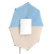 The LightBridge Toile 5ft Unbleached & Blue pour SnapBridge - Light Bridge - Prophot