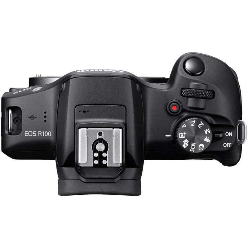 Canon Kit EOS R100 avec Objectif RF-S 18-45mm f/4.5-6.3 IS STM - Canon - Prophot