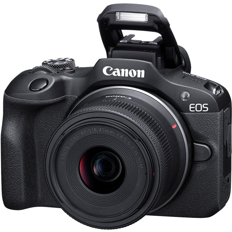 Canon Kit EOS R100 avec Objectif RF-S 18-45mm f/4.5-6.3 IS STM - Canon - Prophot