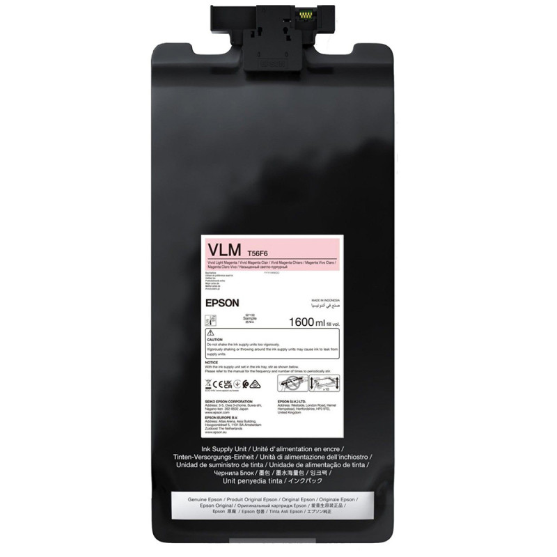 Epson Encre UC Pro12 C13T56F600 1600ml pour SC-P20500 - Magenta Clair - Epson - Prophot