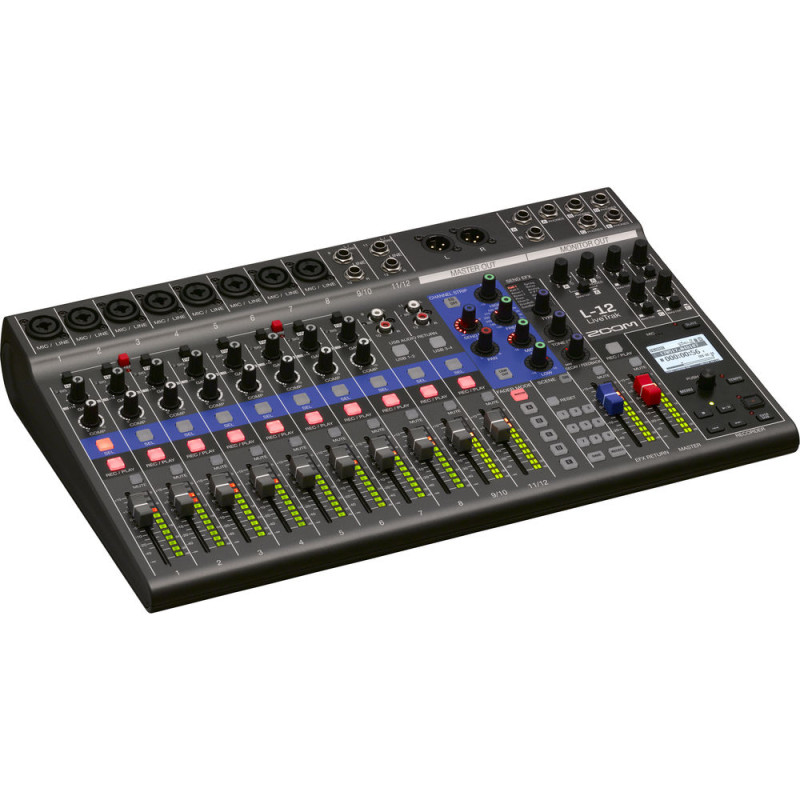 Zoom Mixette Digitale et Enregistreur Livetrak L-12 - Zoom - Prophot