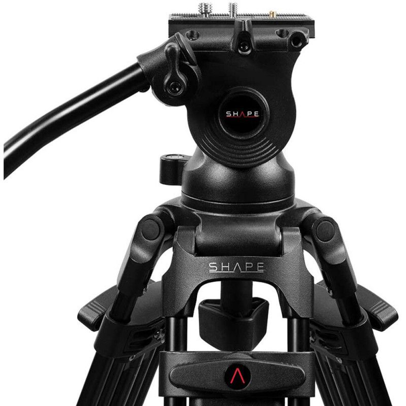 Shape Kit Trépied Vidéo 3 sections avec Rotule 75mm STF11 - Shape - Prophot