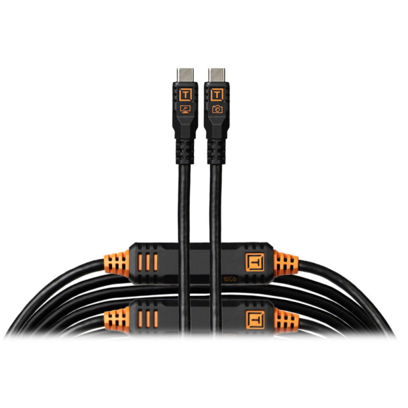 Tethertools Câble Tetherpro Optima 10G USB-C 9,4m - Noir - Tethertools - Prophot
