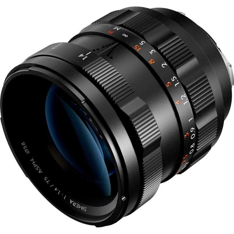 Thypoch Objectif Simera 75mm f/1.4 Noir - Monture M - Thypoch - Prophot