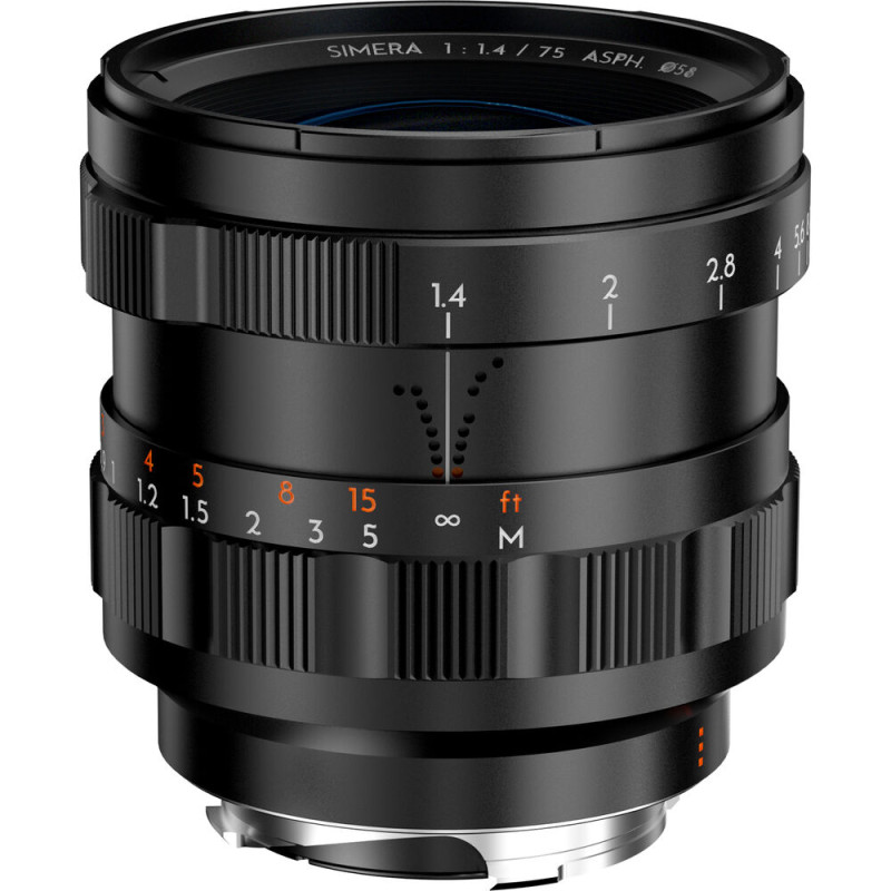 Thypoch Objectif Simera 75mm f/1.4 Noir - Monture M - Thypoch - Prophot