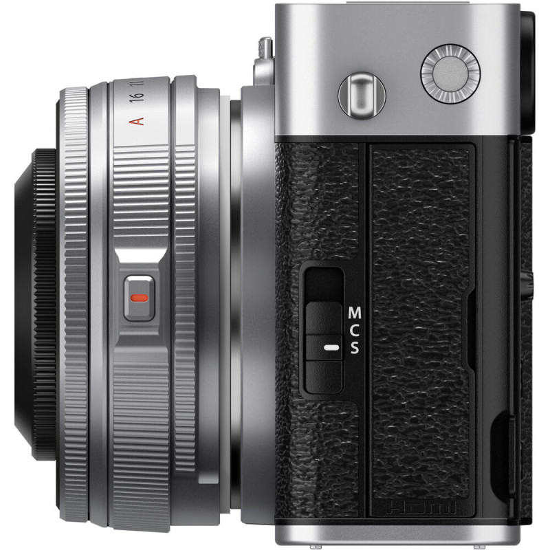 Fujifilm Kit X-E5 Silver avec Objectif XF 23mm f/2.8 R WR - Fujifilm - Prophot