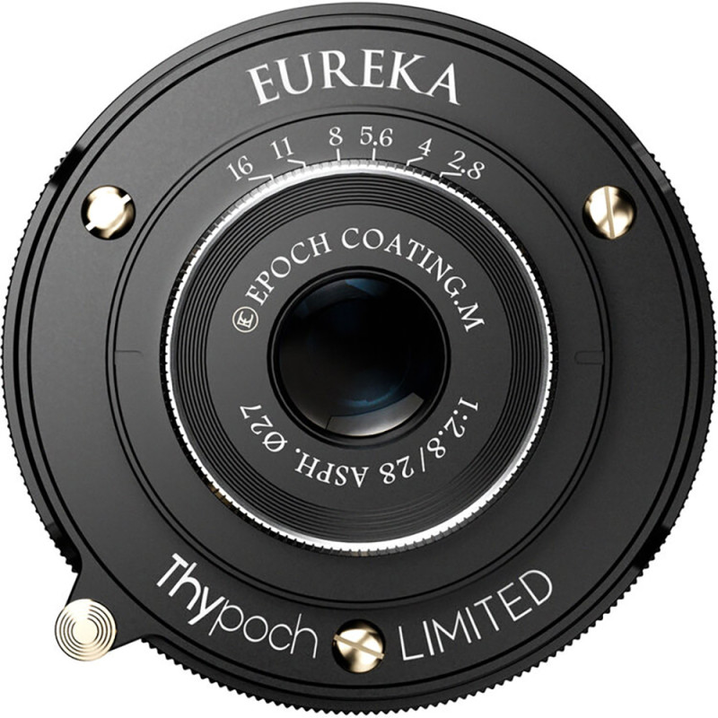 Thypoch Objectif Eureka 28mm f/2.8 - Noir, Monture M avec Adapt X  - Thypoch - Prophot