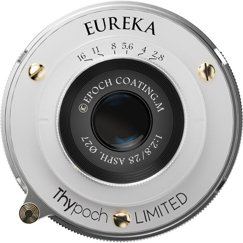 Thypoch Objectif Eureka 28mm f/2.8 - Blanc, Monture M - Thypoch - Prophot