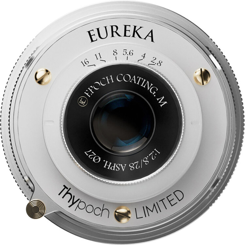 Thypoch Objectif Eureka 28mm f/2.8 - Blanc, Monture X - Thypoch - Prophot