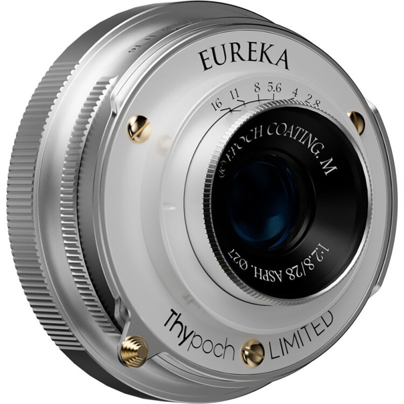 Thypoch Objectif Eureka 28mm f/2.8 - Blanc, Monture X - Thypoch - Prophot