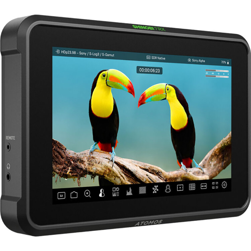 Atomos Moniteur Récepteur 7" sans fil Shinobi 7 RX HDR HDMI / SDI - Atomos - Prophot