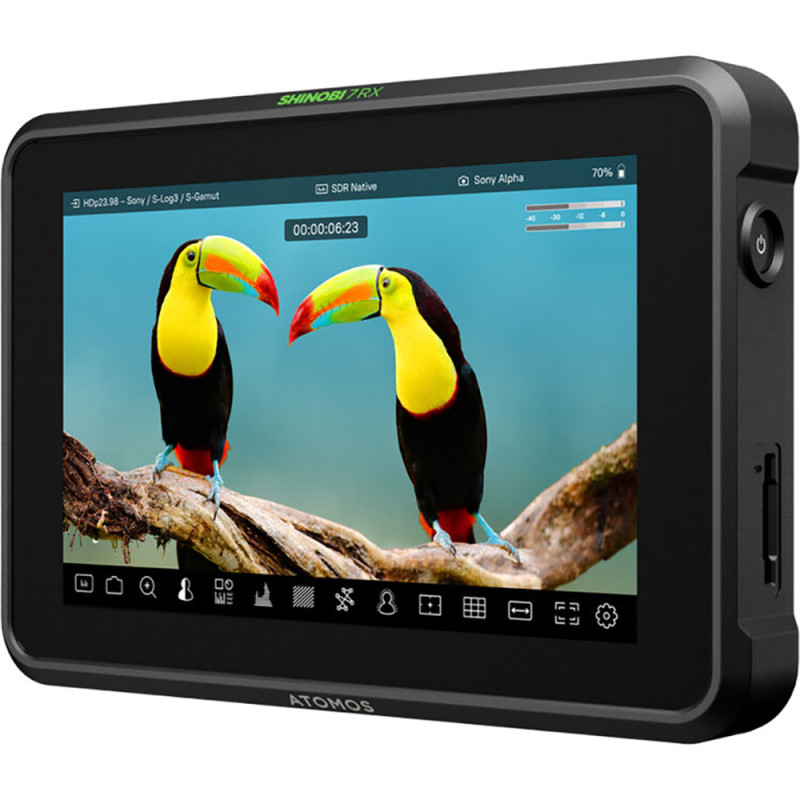 Atomos Moniteur Récepteur 7" sans fil Shinobi 7 RX HDR HDMI / SDI - Atomos - Prophot