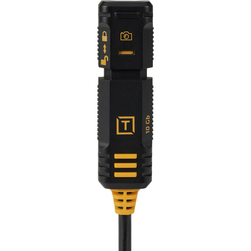 TetherTools Rallonge Tetherpro Optima 10G USB-C Locking System - Noir - Tethertools - Prophot