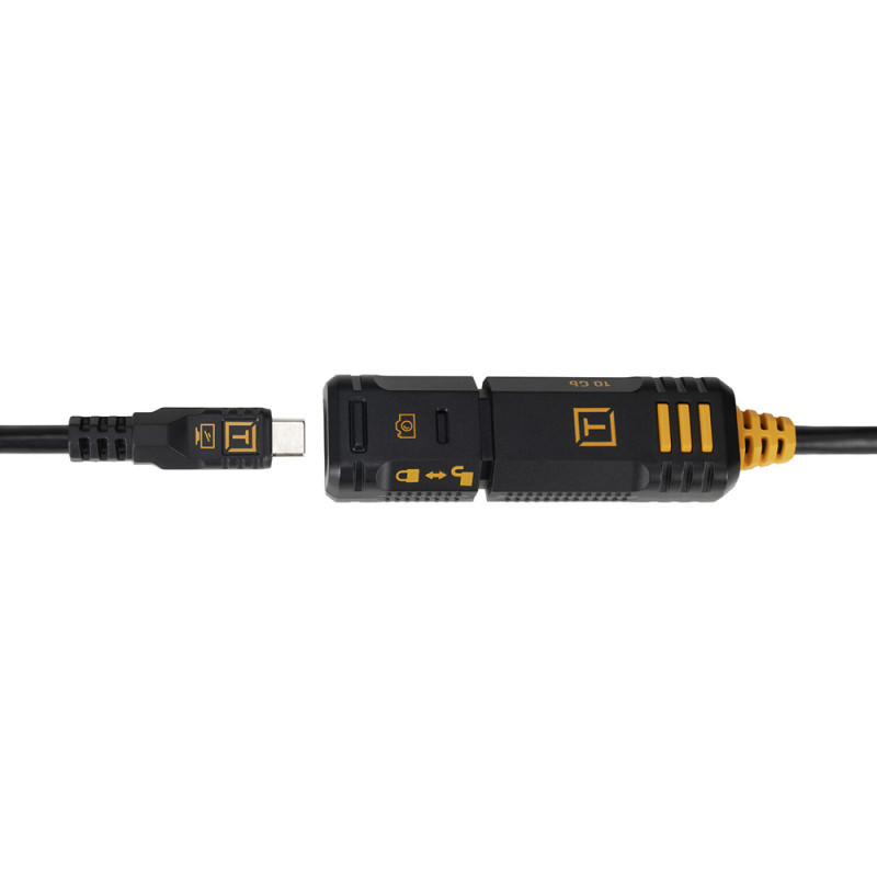 TetherTools Rallonge Tetherpro Optima 10G USB-C Locking System - Noir - Tethertools - Prophot