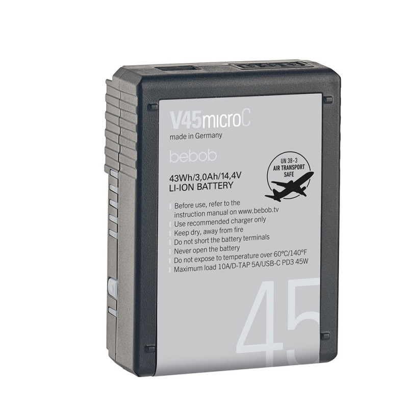 Bebob Batterie Micro V-Mount V45microC - Bebob - Prophot