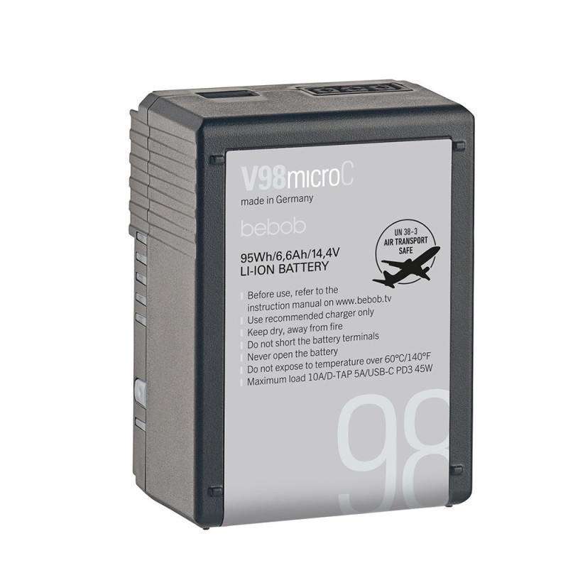 Bebob Batterie Micro V-Mount V98microC - Bebob - Prophot