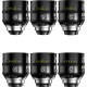 DZOFilm Kit Objectifs Vespid Prime II 18/24/35/50/85/105mm T1.9 PL Im - DZOFilm - Prophot