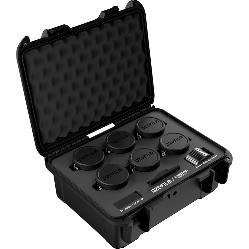 DZOFilm Kit Objectifs Vespid Prime II 18/24/35/50/85/105mm T1.9 PL Im - DZOFilm - Prophot