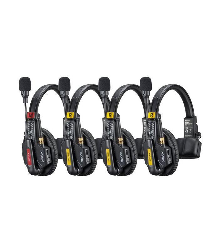 Godox Système Intercom Skytalk 1.9Ghz - 4 Utilisateurs - Godox - Prophot