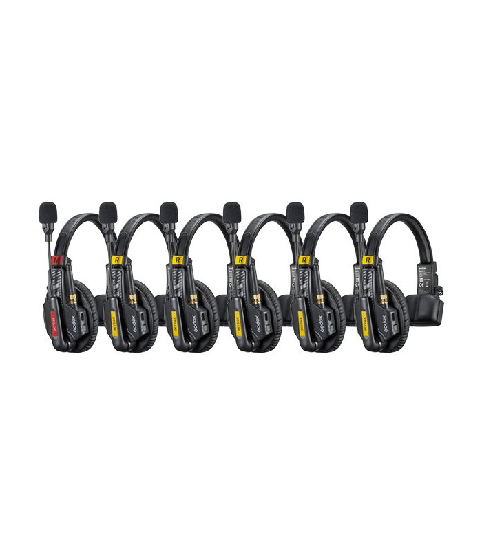 Godox Système Intercom Skytalk 1.9Ghz - 6 Utilisateurs - Godox - Prophot
