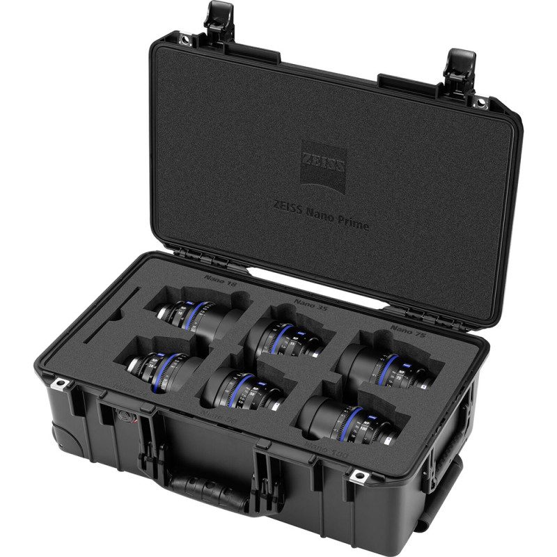 Zeiss Kit Objectifs Nano Prime (18-24-35-50-75-100mm) - E-Mount Feet - Zeiss - Prophot