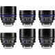 Zeiss Kit Objectifs Nano Prime (18-24-35-50-75-100mm) - E-Mount Feet - Zeiss - Prophot