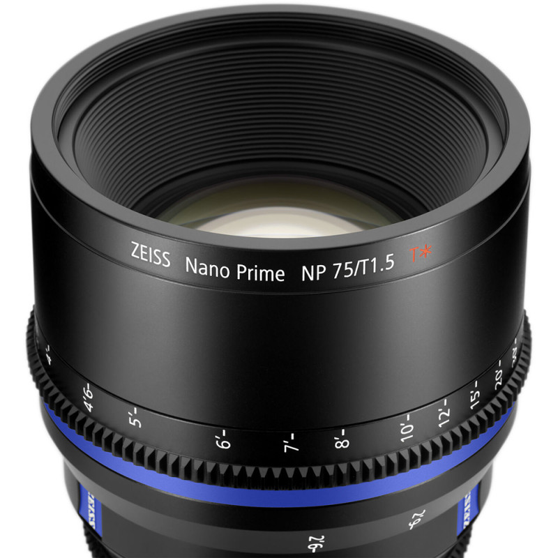 Zeiss Objectif Nano Prime 75mm T1.5 - E-Mount Feet - Zeiss - Prophot