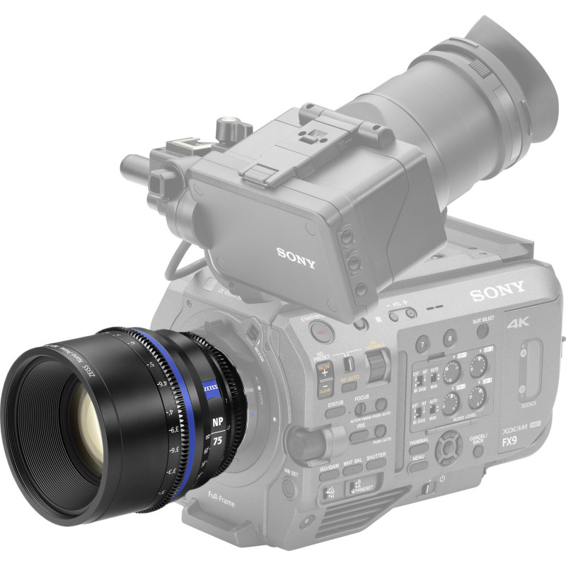 Zeiss Objectif Nano Prime 75mm T1.5 - E-Mount Feet - Zeiss - Prophot