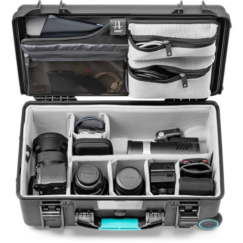HPRC Valise à Roulettes 2550 Second Skin et Organiser - HPRC - Prophot