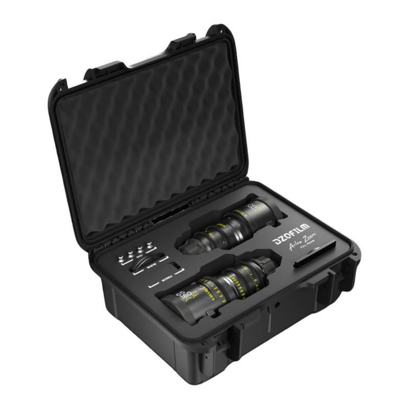 DZO Objectif CINEMA KIT ARLES ZOOM 25-75m / 65-180mm T2.6 PL Métrique - DZOFilm - Prophot